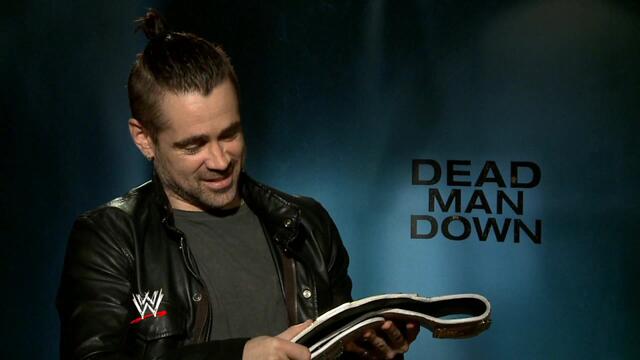 'Dead Man Down' - Wade Barrett gets 'Down' with Co-stars backdrop
