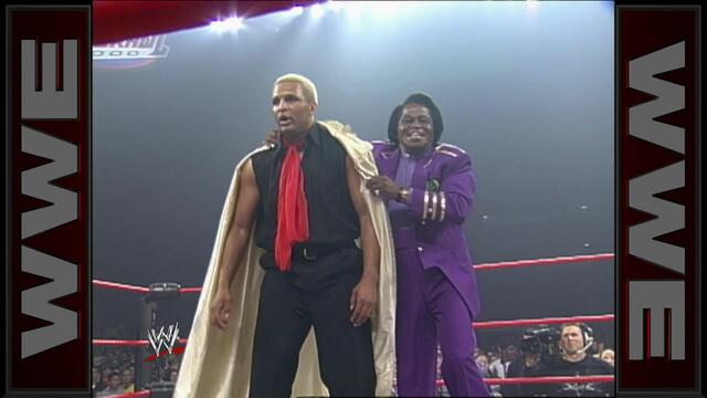 Ernest "The Cat" Miller dances with James Brown: WCW SuperBrawl 2000