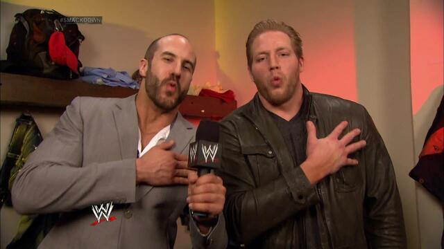 Cesaro interviews Jack Swagger background