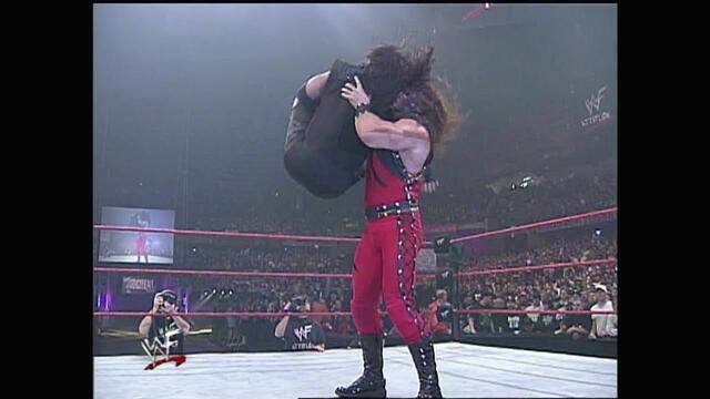 The Undertaker vs. Kane - WWE Championship Match: Judgment Day 1998 backdrop