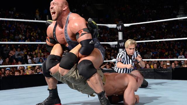 John Cena vs. Ryback: SmackDown, Nov. 8, 2013 background