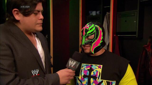 Ricardo Rodriguez interviews Rey Mysterio