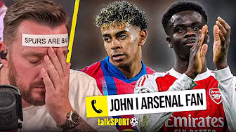 "HE DOES EVERYTHING!" Arsenal fan INSISTS Bukayo Saka is BETTER than Lamine Yamal!