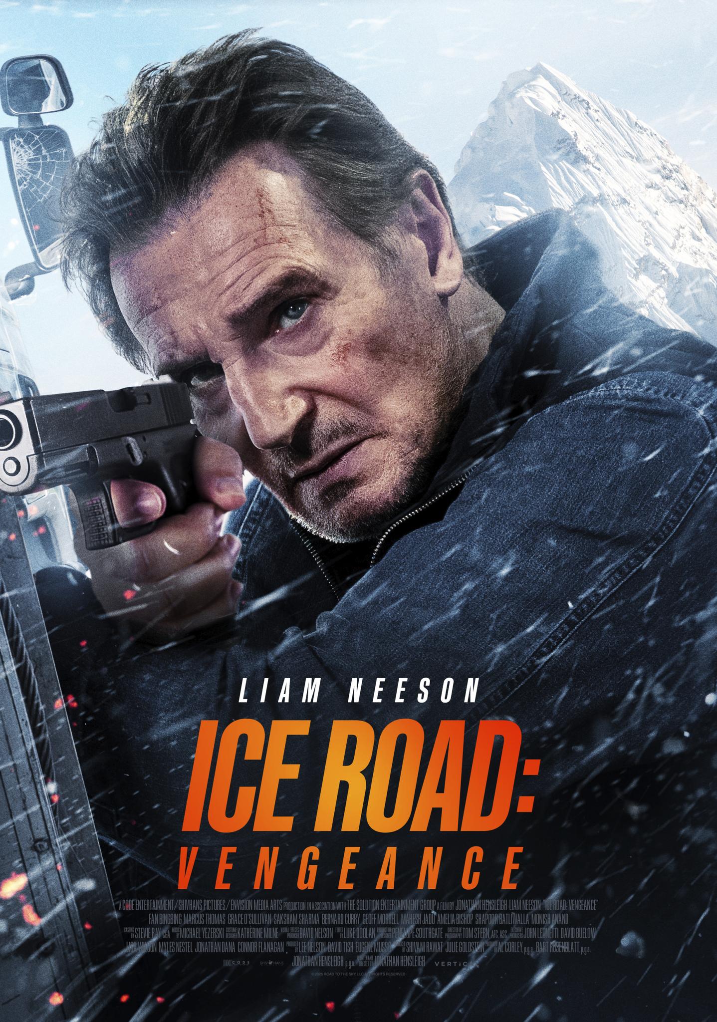 Poster for Ice Road 2: Road to the Sky