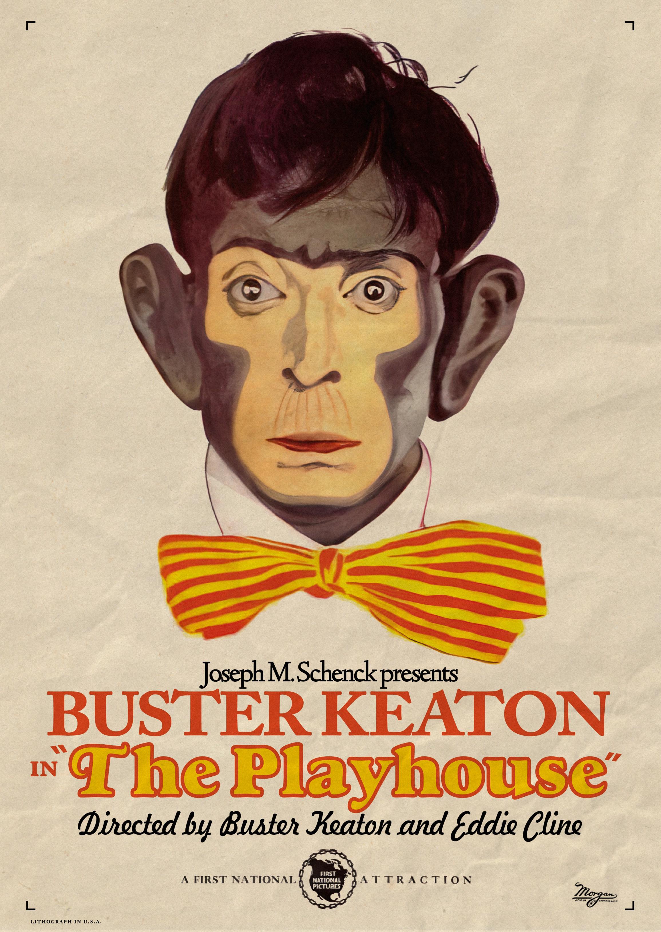 The Playhouse poster - similar to Safety Last!