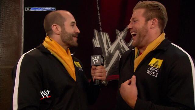 Antonio Cesaro interviews Jack Swagger about the upcoming Royal Rumble background