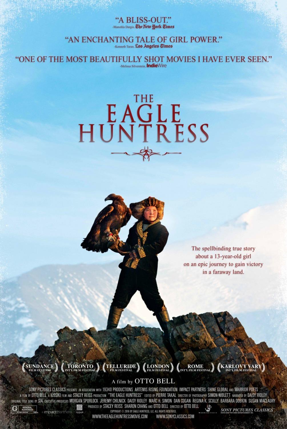 The Eagle Huntress - like Star Wars: The Rise of Skywalker but lighter