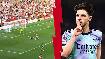 AMAZING Arsenal vs Manchester United Goals Ft. Gabriel Jesus & Declan Rice