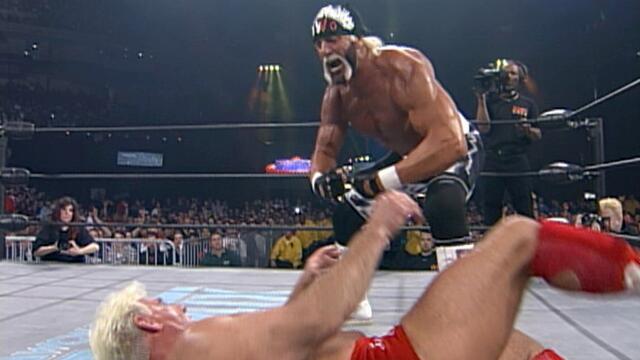 Hollywood Hogan vs. Ric Flair - WCW Championship Match: Superbrawl 1999 background