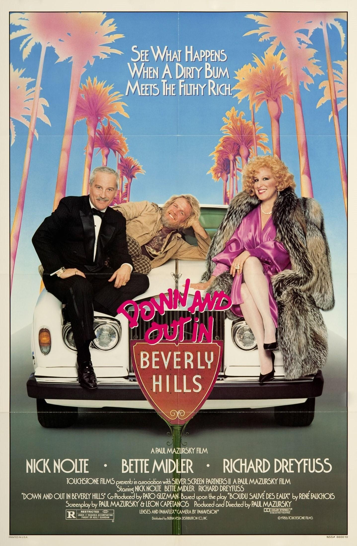 Down and Out in Beverly Hills - like Brewster's Millions but lighter