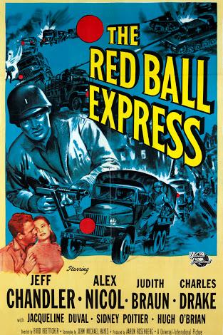 Red Ball Express poster - similar to Traité de bave et d'éternité