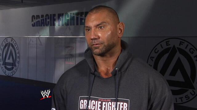 Batista reveals why he returned to WWE