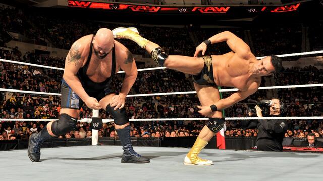John Cena & Big Show vs. Randy Orton & Alberto Del Rio: Raw, Nov. 25, 2013 background