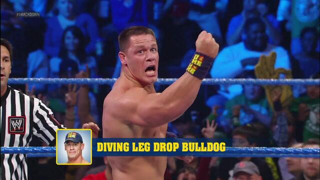 10 moves from John Cena's underrated arsenal background