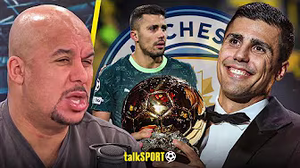 "MILES OFF IT!" Gabby Agbonlahor Raises Concerns Over Ballon d’Or Winner Rodri's Return to Form!