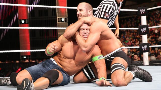 John Cena vs. Cesaro: Raw, Feb. 17, 2014 background