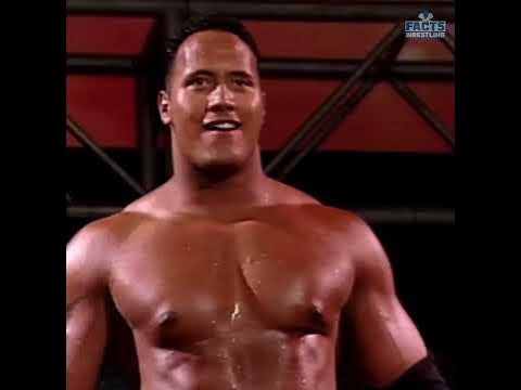 Why The Rock Wrestled In A T-Shirt One Time #shorts backdrop