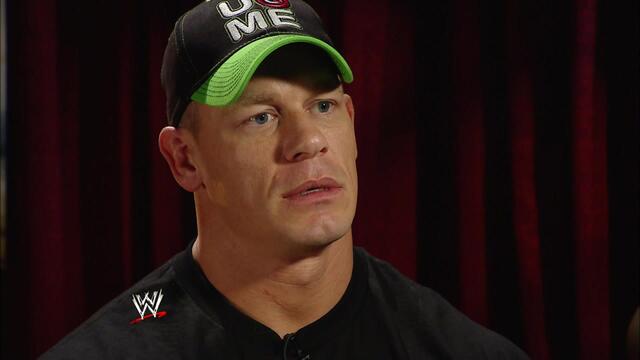 John Cena talks with Michael Cole about his WrestleMania match with Bray Wyatt