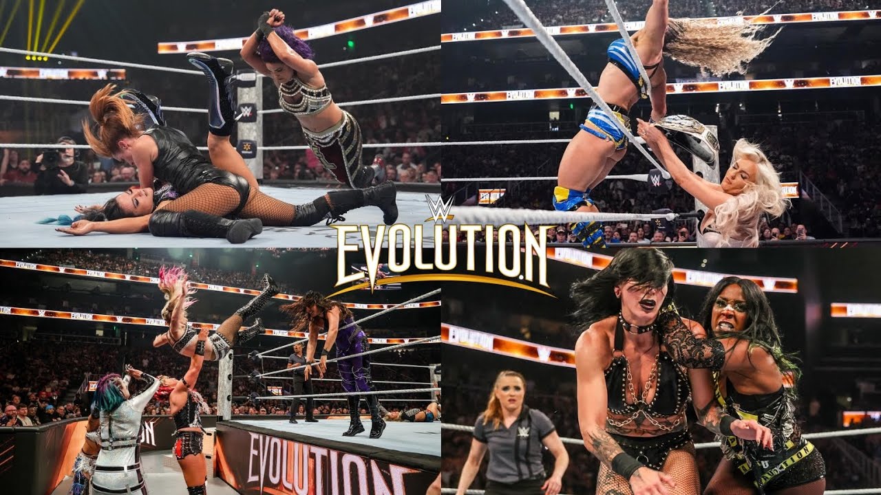 WWE best moments of Evolution 2025 ☠️