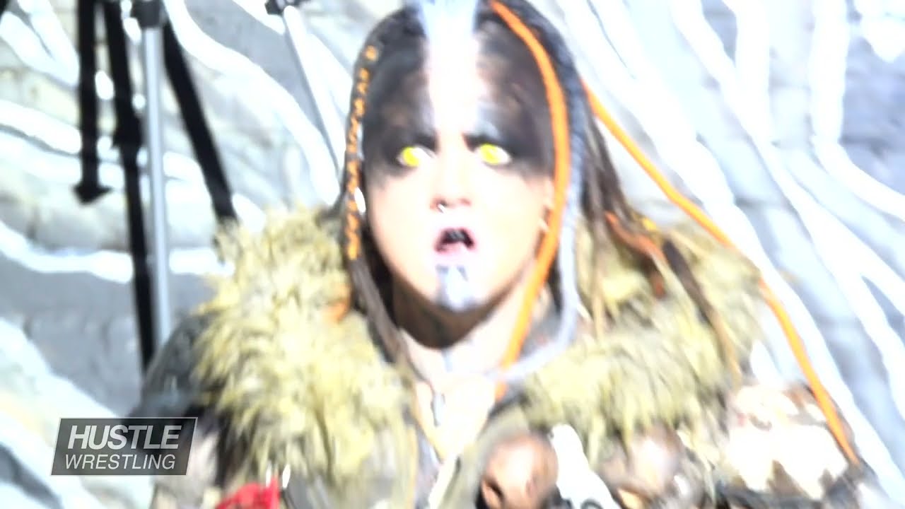 FULL TITLE MATCH: Laura Di Matteo (c) Vs. Max The Impaler - Hustle Championship - May 12th 2022 background
