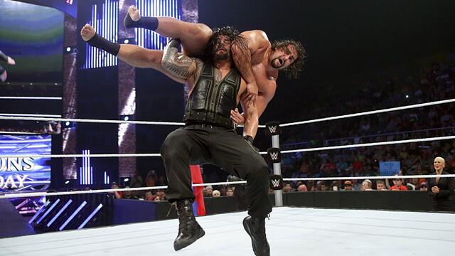 Roman Reigns vs. Rusev: SmackDown, Sept. 19, 2014 background