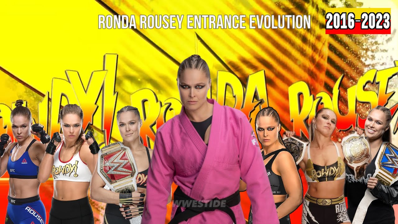 Ronda Rousey Entrance Evolution (2016-2023)