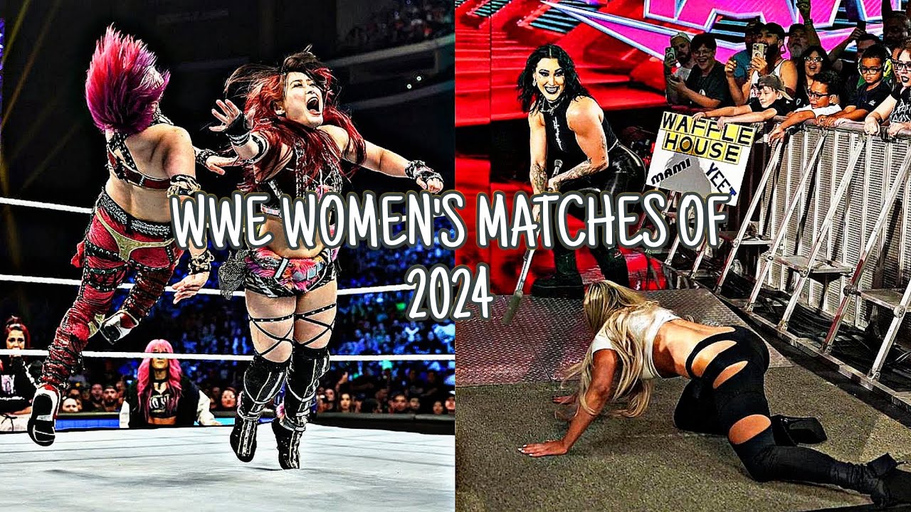 WWE Women's matches of 2024 💥 background