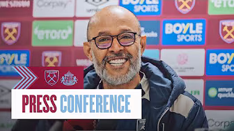 "Working In The Transfer Window" 🎙️ | Nuno Espírito Santo's Press Conference | West Ham v Sunderland