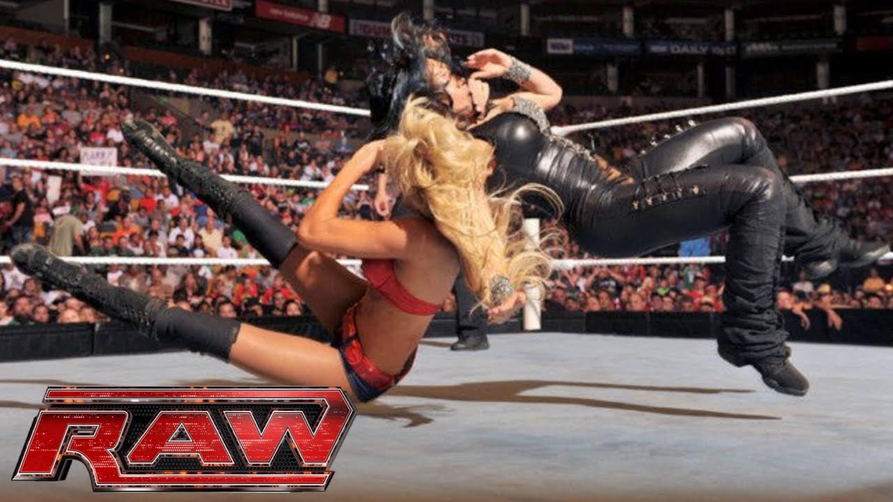 WWE RAW Melina Vs Kelly Kelly July 11, 2011 background