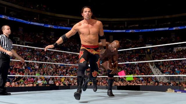 Adam Rose vs. Titus O'Neil: WWE SmackDown, June 20, 2014 background