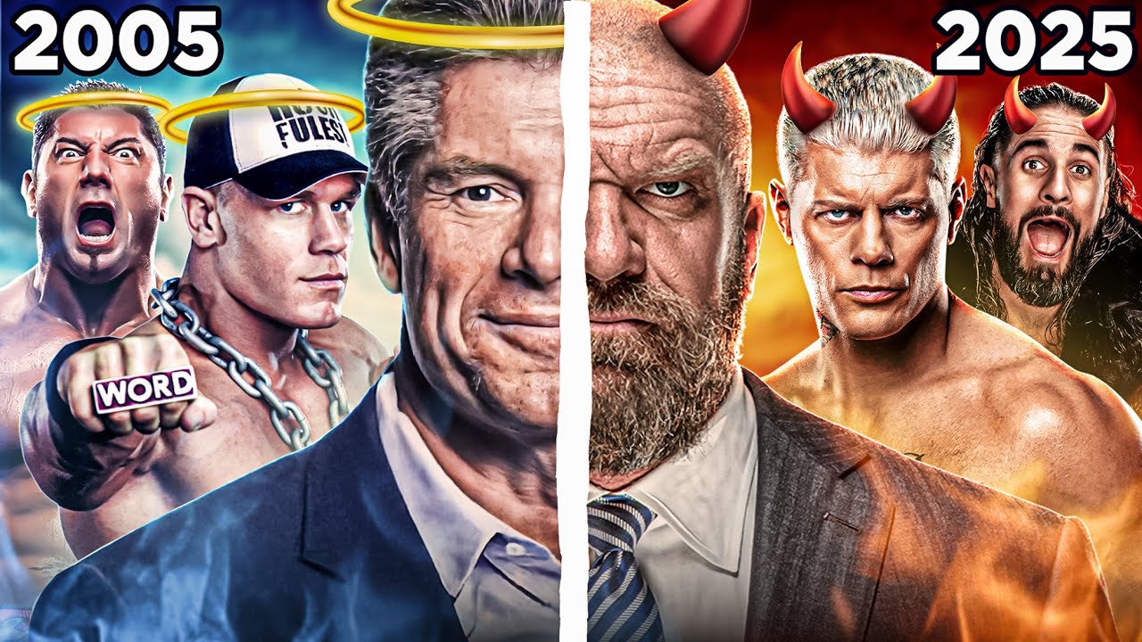 WWE in 2005 v/s WWE in 2025