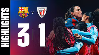 HIGHLIGHTS | FC BARCELONA 3 vs 1 ATHLETIC CLUB | SPANISH SUPER CUP SEMIFINAL 🔵🔴