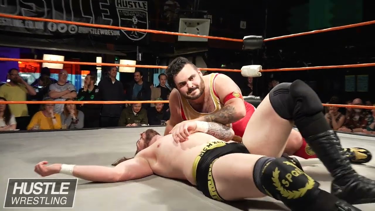 FULL MATCH: Rocco Garzya vs Adriano - HUSTLE Wrestling - 09.05.23 background
