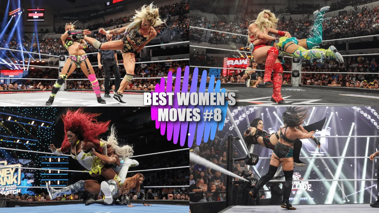 Best WWE Women's Wrestling Moves - May 2025