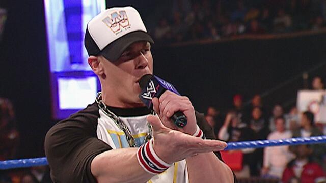John Cena raps with Big Show: SmackDown, Dec. 11, 2003 background