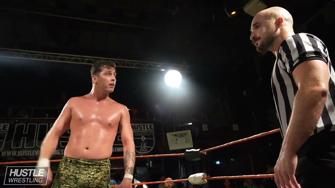 WRESTLER VS REF?! Tom Scarborough SNAPS at Tate Mayfairs