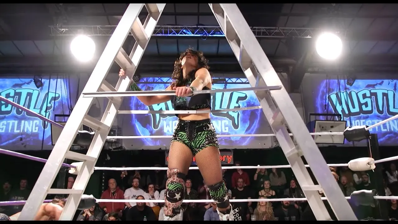 LADDER MATCH: Rayne Leverkusen vs. Tate Mayfairs - Hustle Championship Nov 2nd 2024