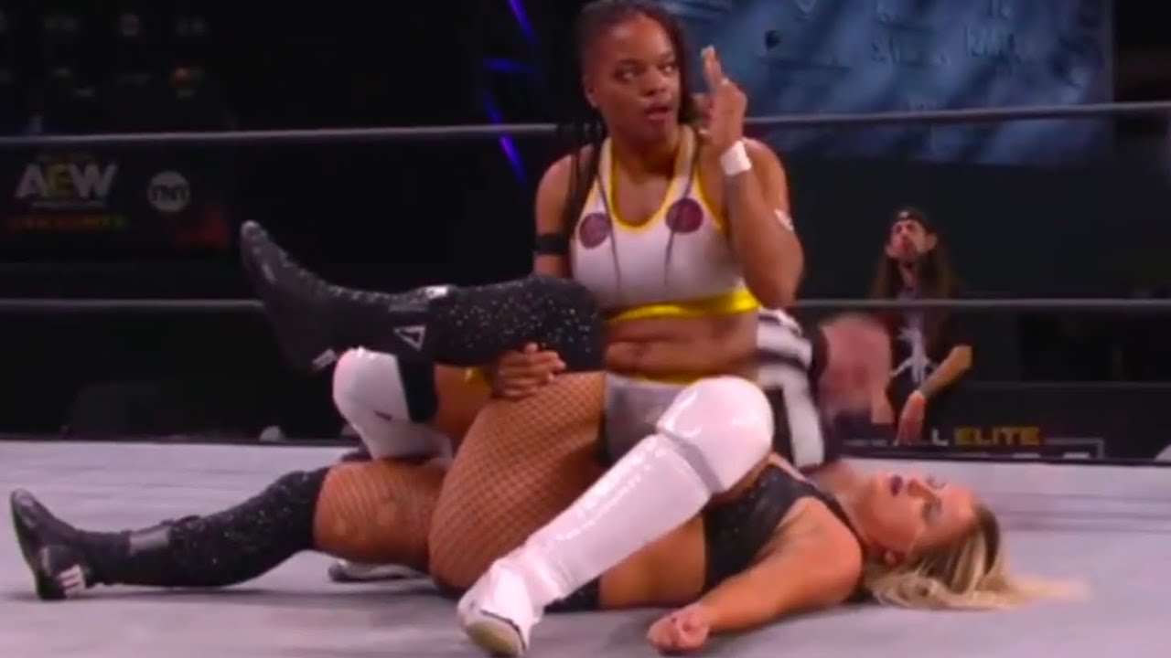 Skyler Moore All AEW Matches background