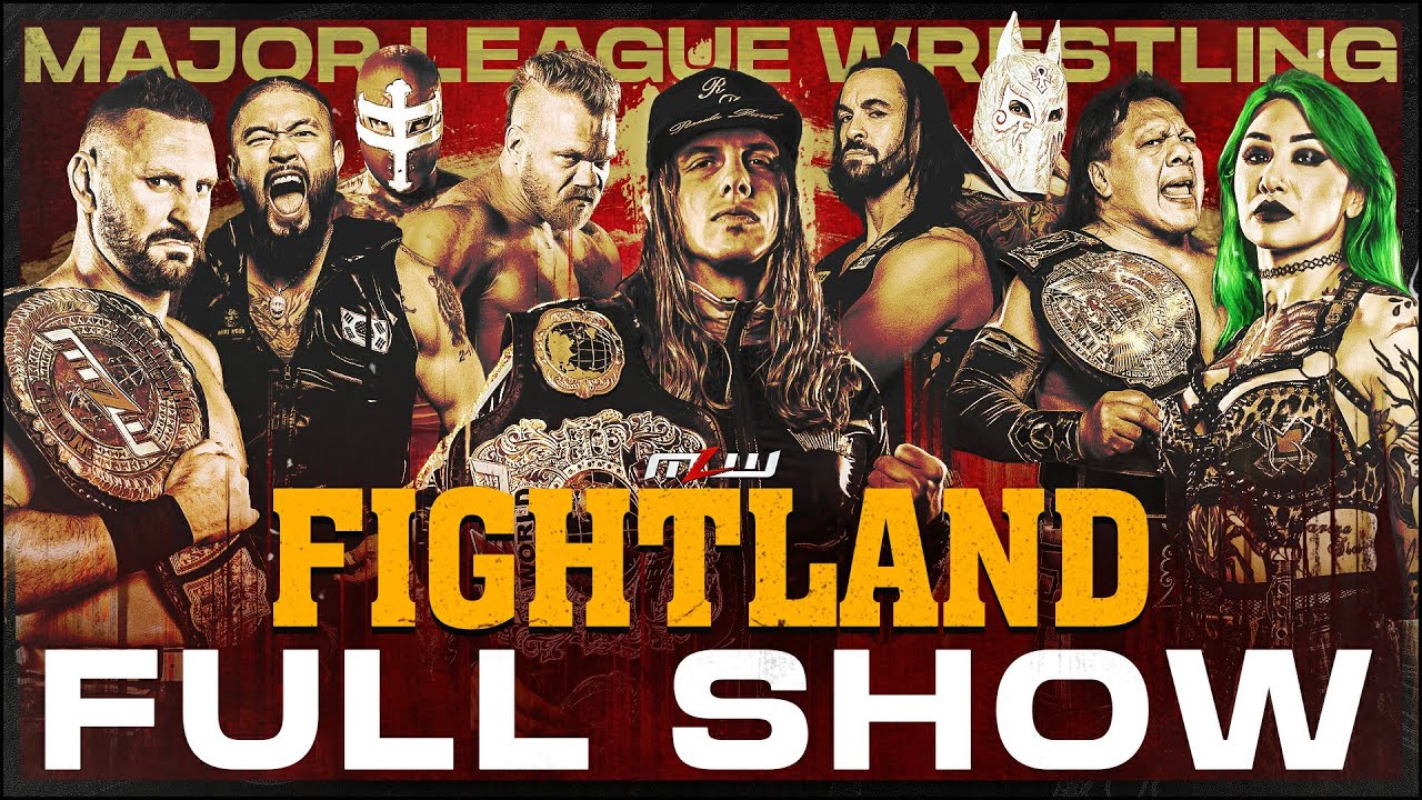 MLW FIGHTLAND 2025 | *FULL EVENT* | Opera Cup | 3 x MLW Title fights background