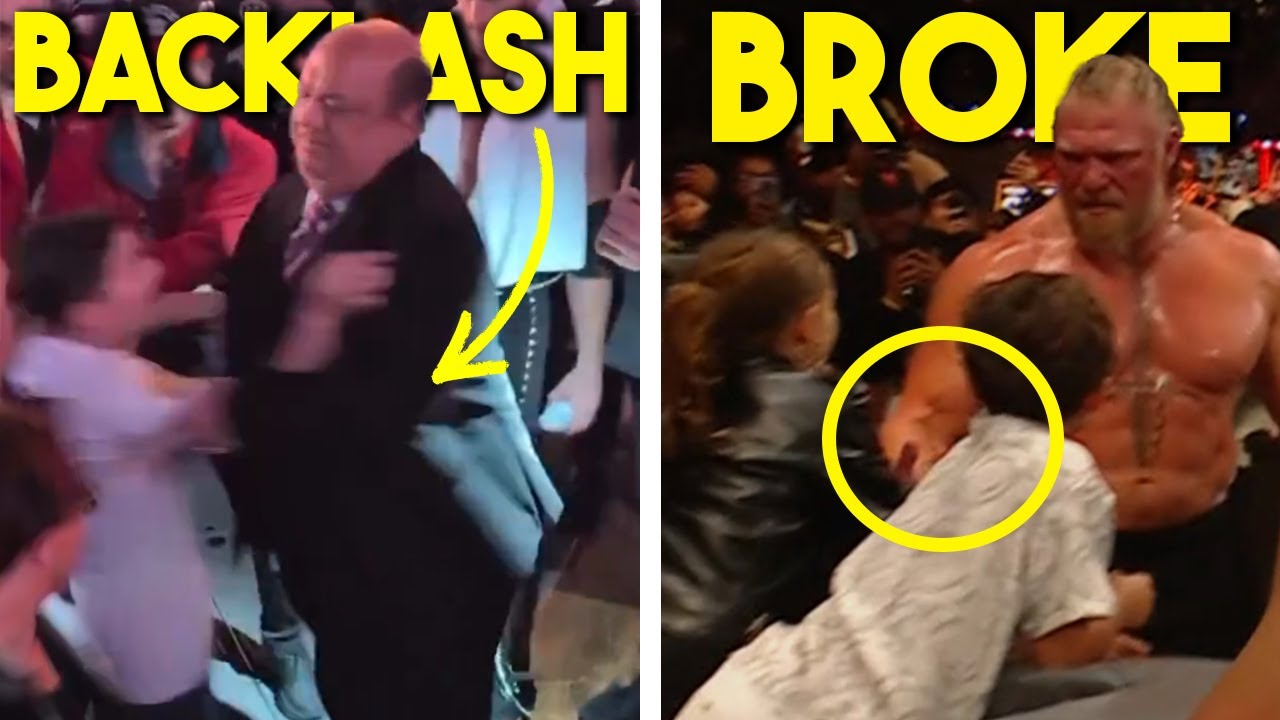 Paul Heyman BACKLASH...Nobody Noticed Brock Lesnar BROKE Character...WWE Star INJURED?...WWE News