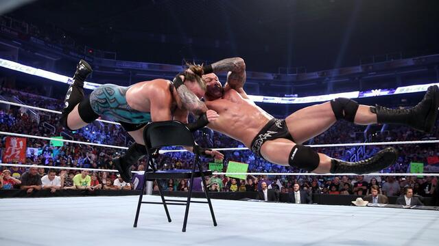 Rob Van Dam vs. Randy Orton: SmackDown, Aug. 22, 2014 backdrop