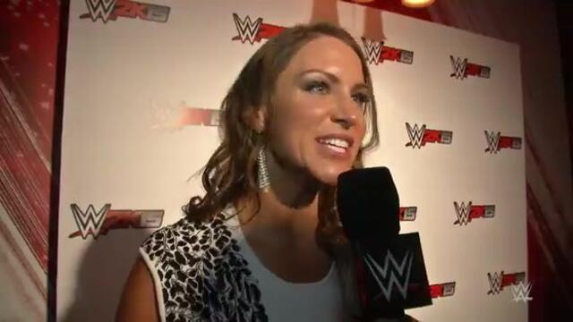 Stephanie McMahon talks WWE 2K15