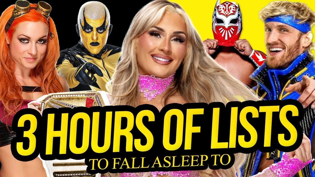 3+ HOURS OF WRESTLING LISTS | To Fall Asleep To!