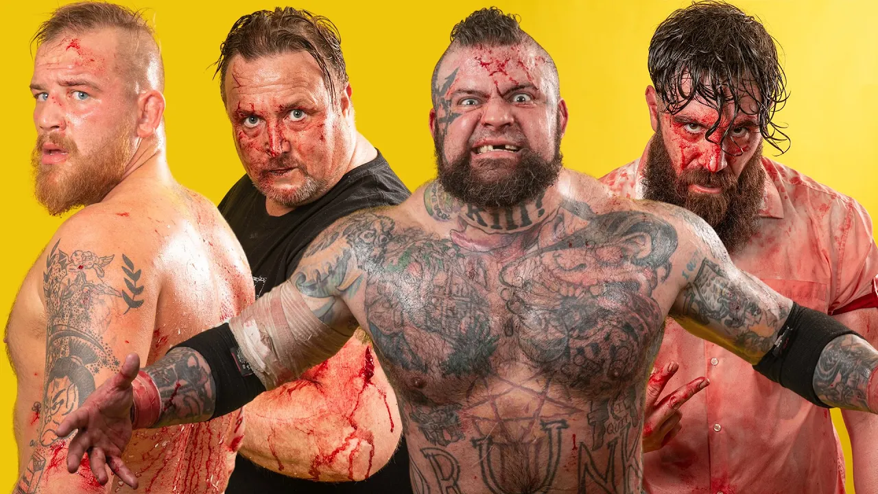 Games of Death (GOD) 2. Full Length RISE Underground G.O.D. UK Deathmatch Tournament. Big Joe, Shlak background