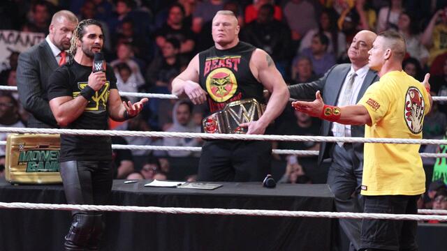 Royal Rumble WWE World Heavyweight Championship Contract Signing: Raw, January 12, 2015 background