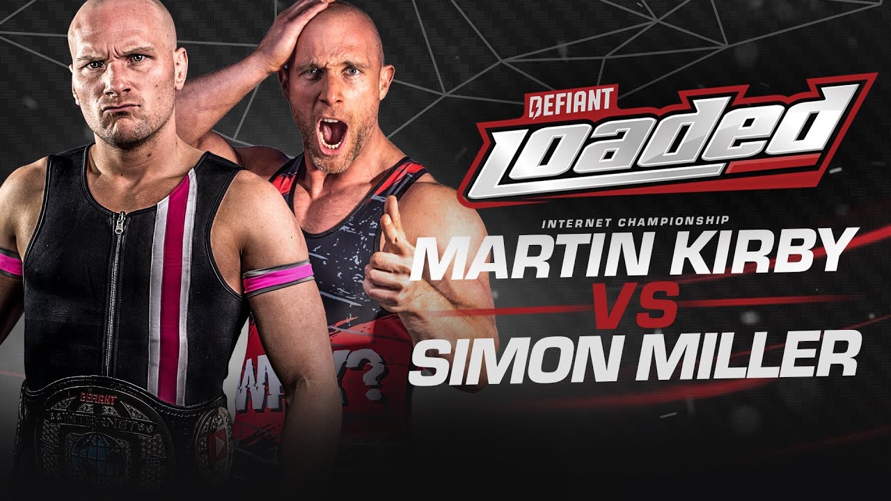 Martin Kirby To Defend Internet Title FREE Against Simon Miller! background
