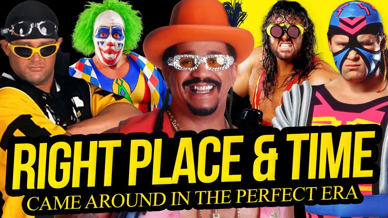 RIGHT PLACE, RIGHT TIME | Wrestlers in the Perfect Era! background