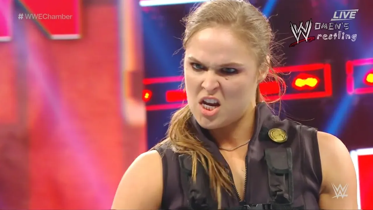 Ronda Rousey vs Ruby Riott background