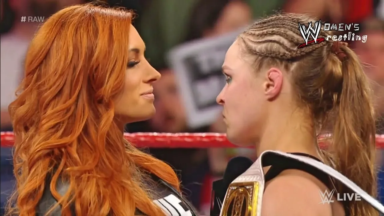 Ronda Rousey vs Bayley background