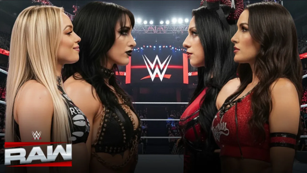 WWE 2K25 - Rhea Ripley & Liv Morgan vs. Stephanie Vaquer & Nikki Bella - FULL MATCH :WWE 23 Oct 2025